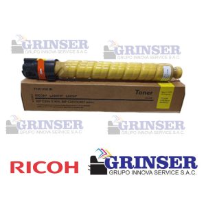 Toner en Cartucho para Ricoh MP C306/607406/407 color Amarillo